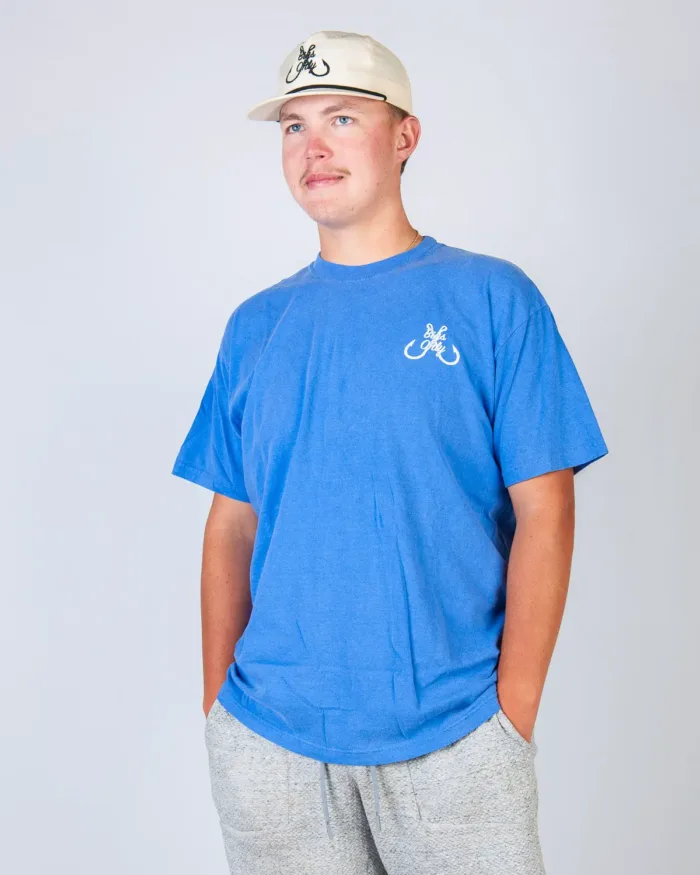 Double Hook Flo Blue T-shirt