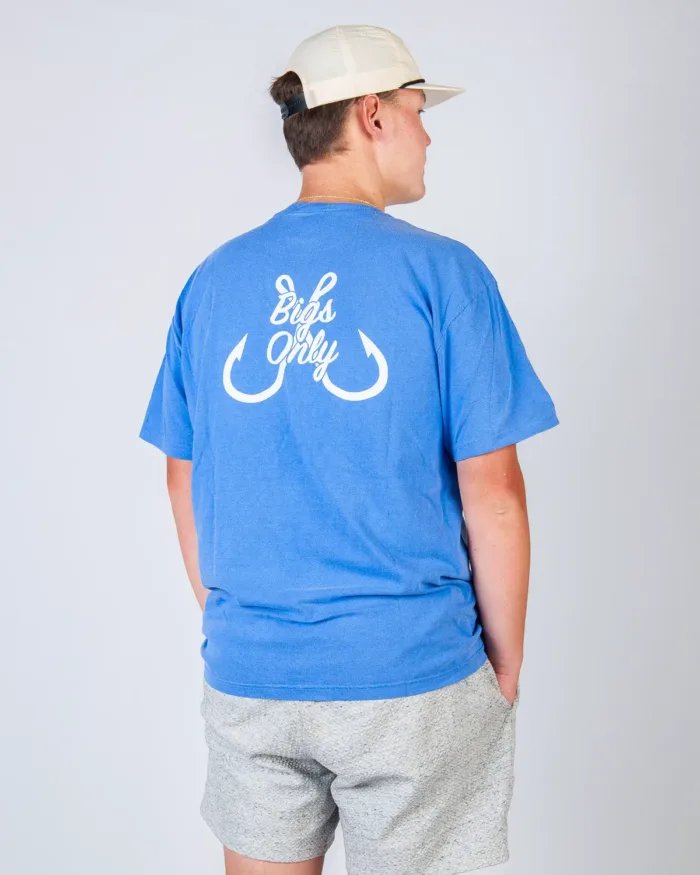 Double Hook Flo Blue T-shirt - Image 3