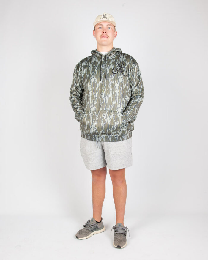 Double Hook Bottom Land Camo Hoodie - Image 3