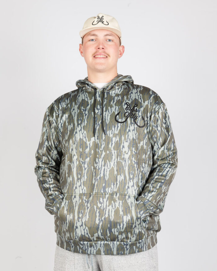 Double Hook Bottom Land Camo Hoodie - Image 2