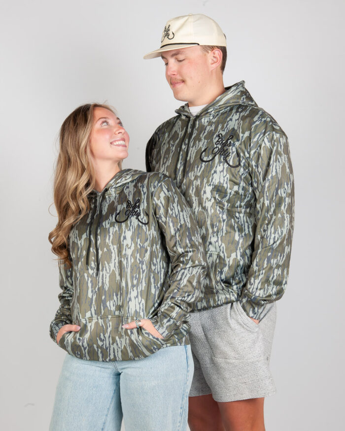 Double Hook Bottom Land Camo Hoodie - Image 5