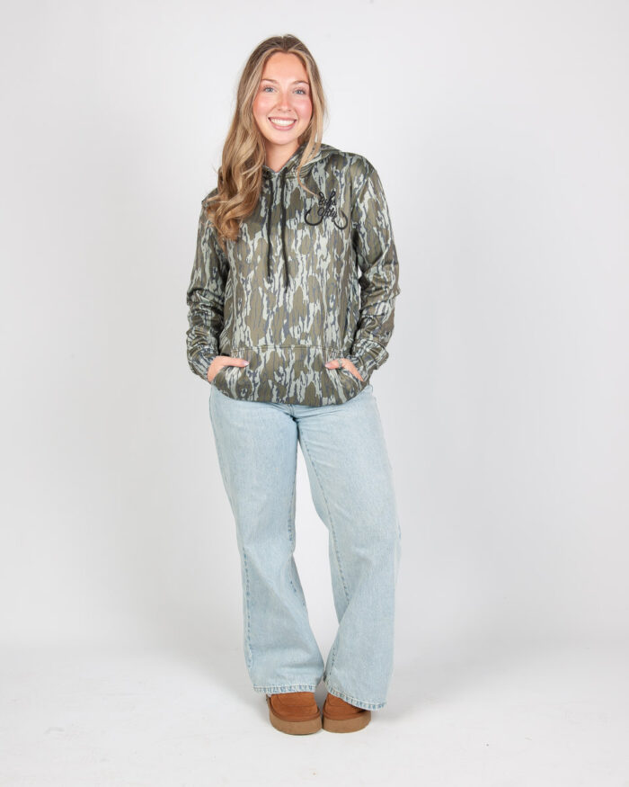Double Hook Bottom Land Camo Hoodie - Image 6