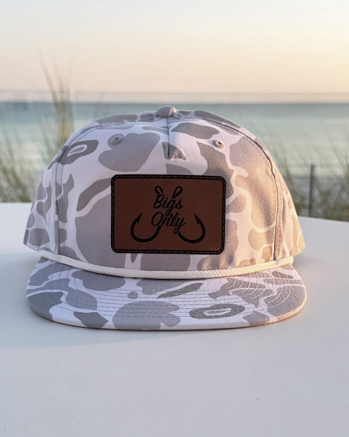 Active Snapback Hat - White Camo