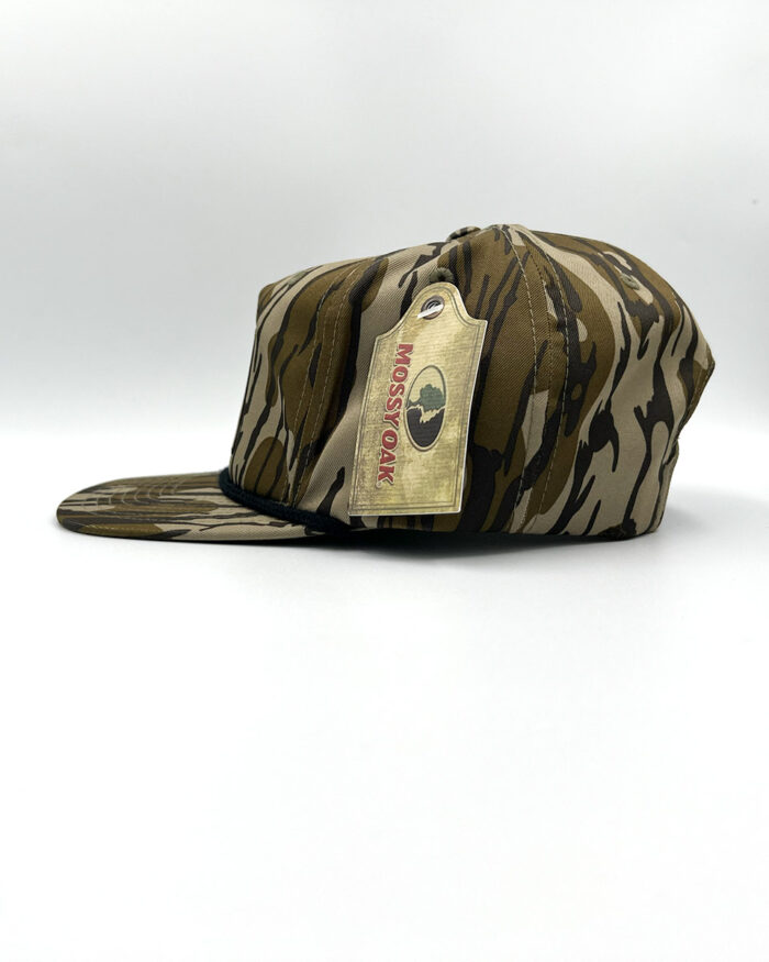 Active Snapback Hat - Bottomland Camo Leather Patch - Image 4