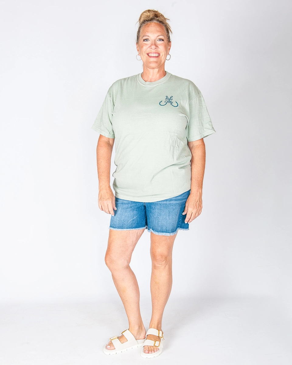 Jumping Bass Graphic Tee – Bay - Image 3