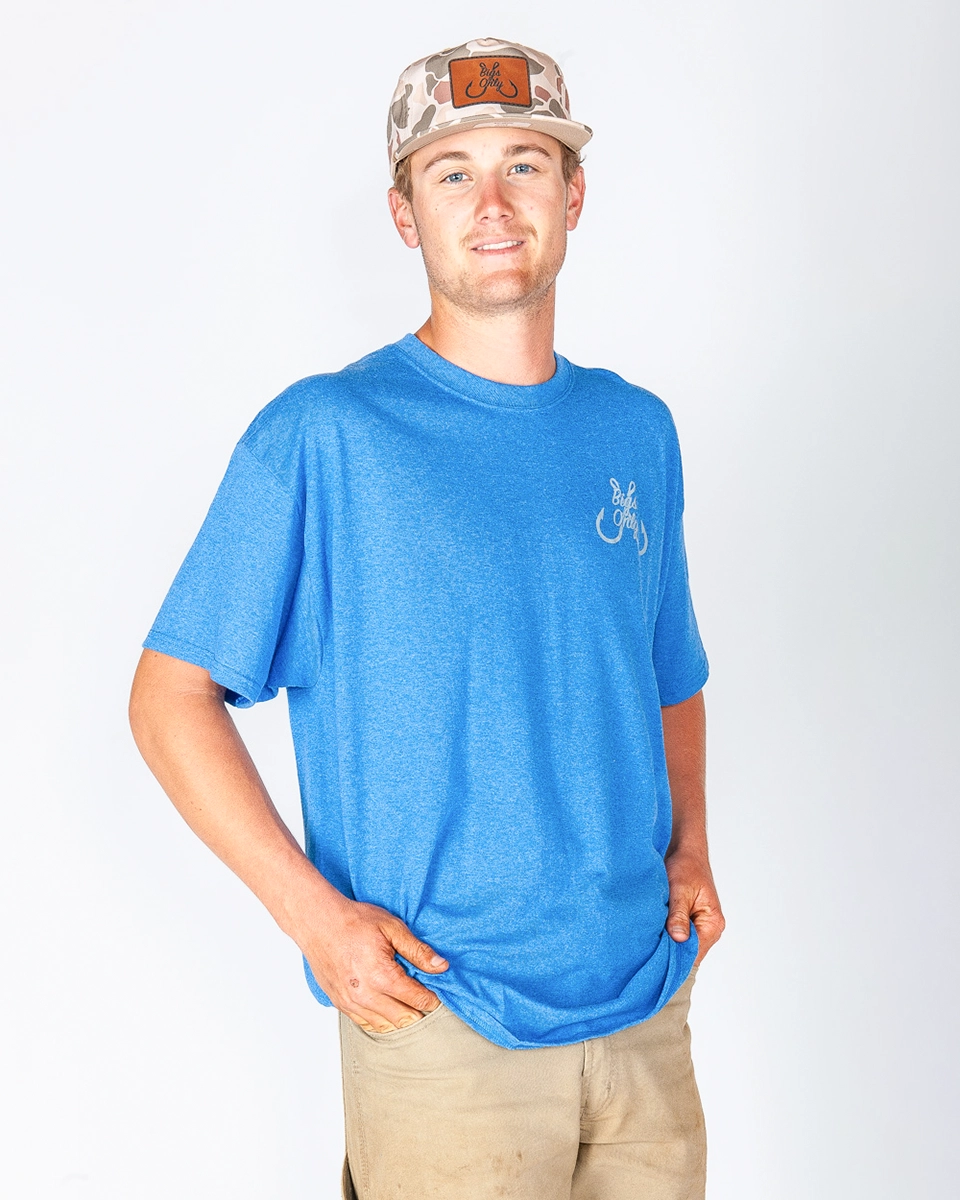Follow Me Faith Collection Tee - Carolina Blue - Image 2
