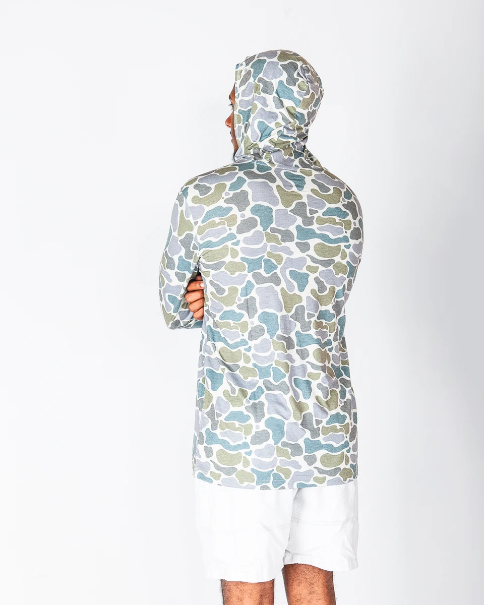 KH Signature Cotton Camo Lightweight Hoodie - Image 2